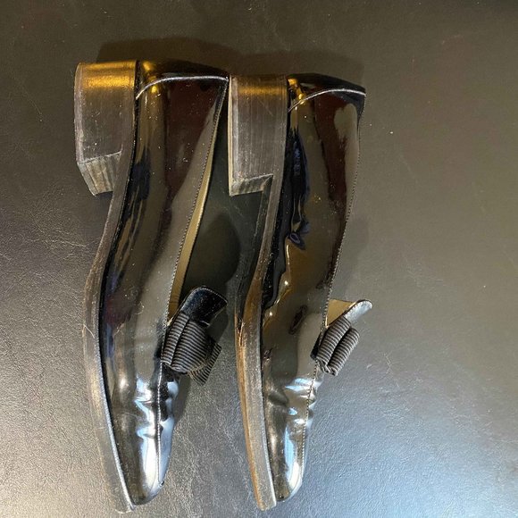 Joan and David - John Deere Armin Black Patent Leather Loafer - Sz 41, US 10 - Picture 5 of 7